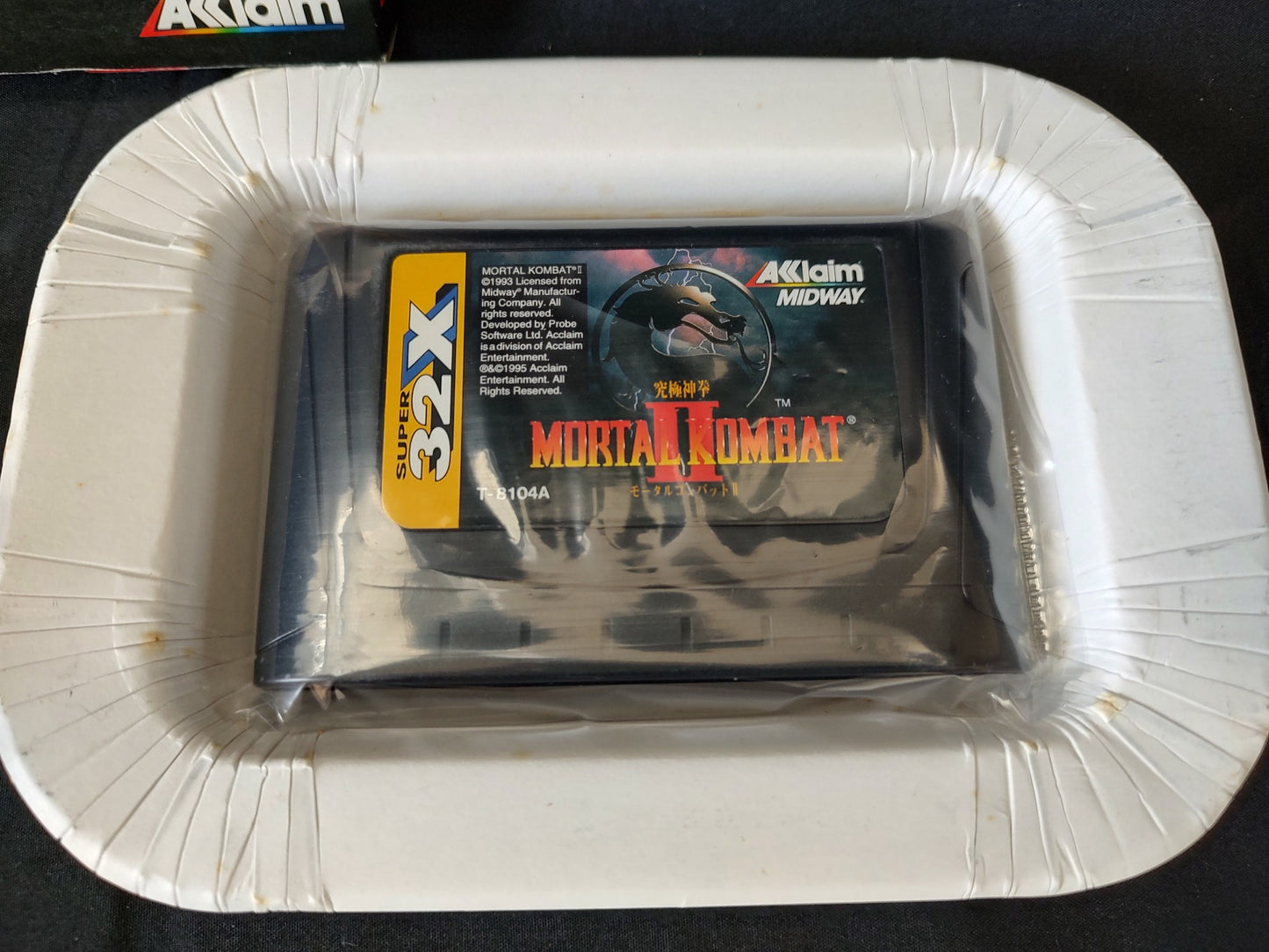 MORTAL KOMBAT 2 Japan SEGA MEGA DRIVE (GENESIS) SUPER 32X set, Working-g0115-