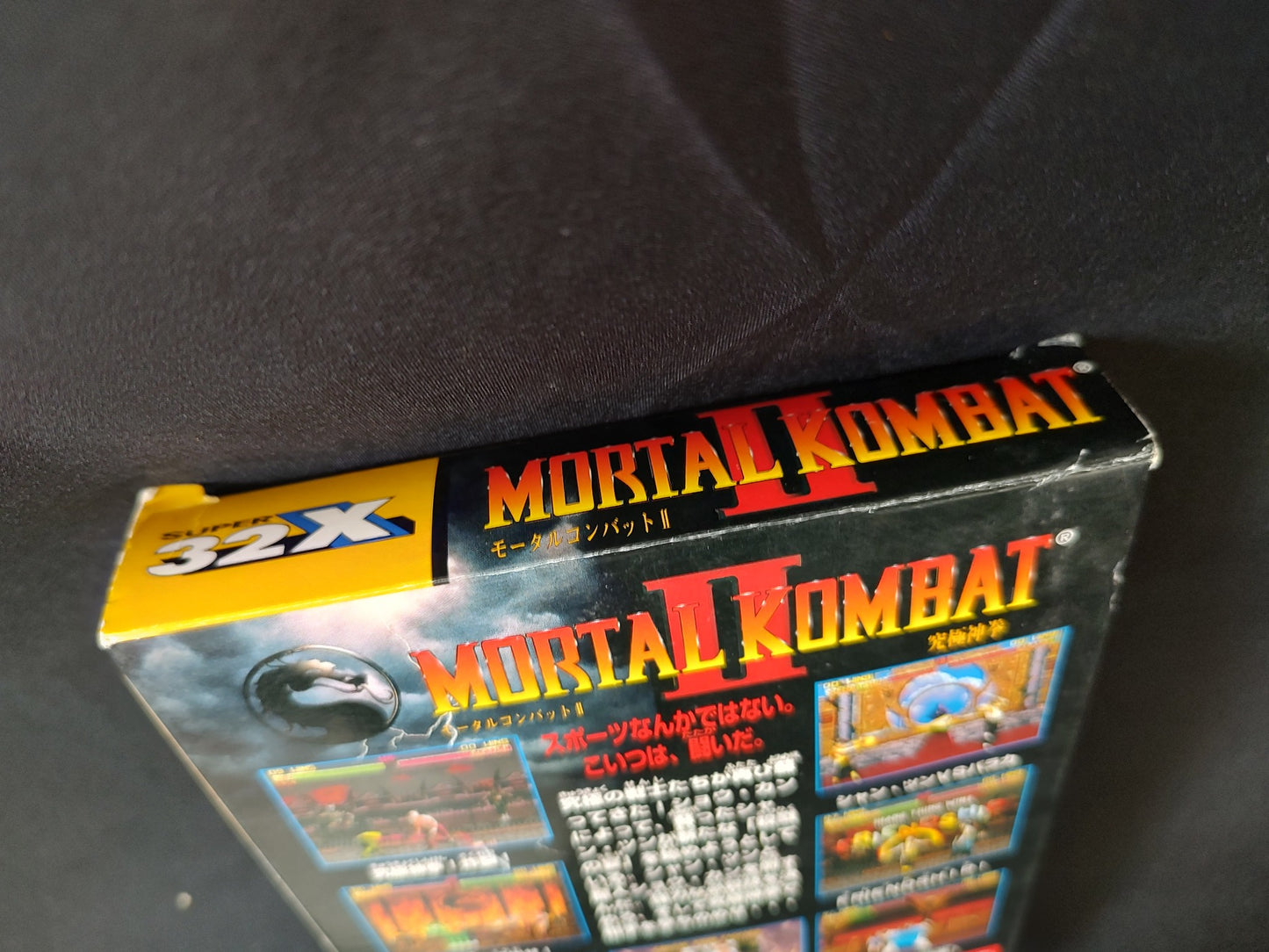 MORTAL KOMBAT 2 Japan SEGA MEGA DRIVE (GENESIS) SUPER 32X set, Working-g0115-