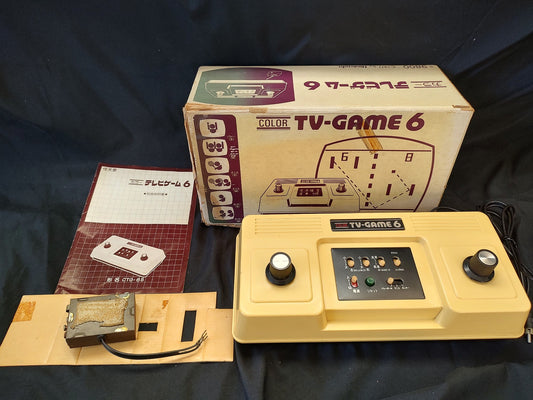 Nintendo TV GAME 6 (CTG-6S) console system, w/Manual, Box set, Working -g0117-