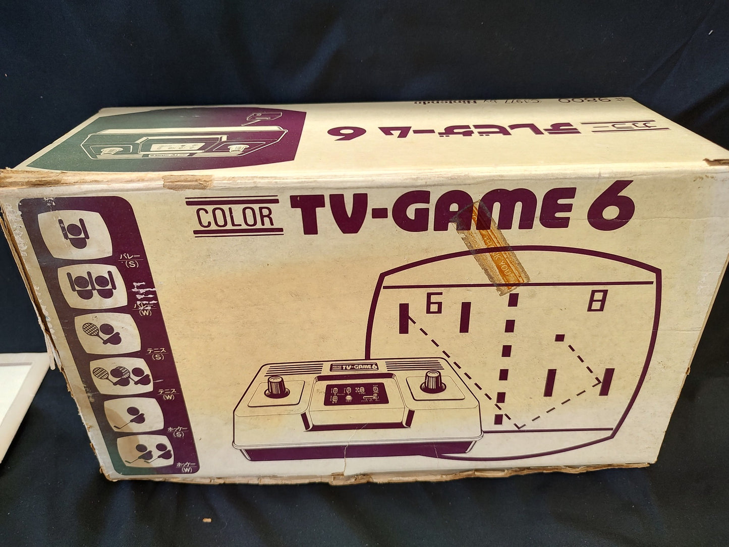 Nintendo TV GAME 6 (CTG-6S) console system, w/Manual, Box set, Working -g0117-