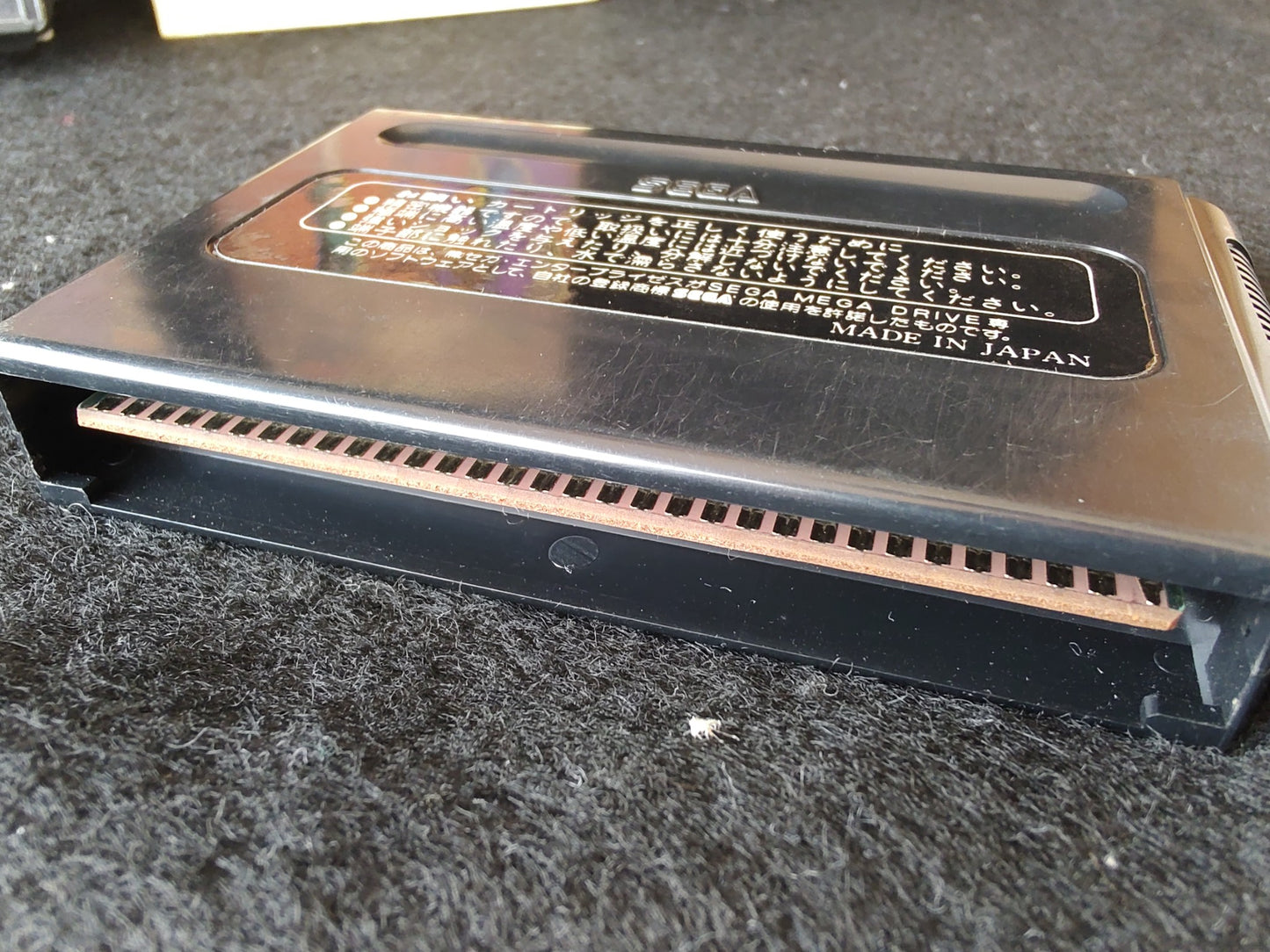 Fatman SEGA MEGA DRIVE Action game Genesis Cartridge Boxed tested-g0122-