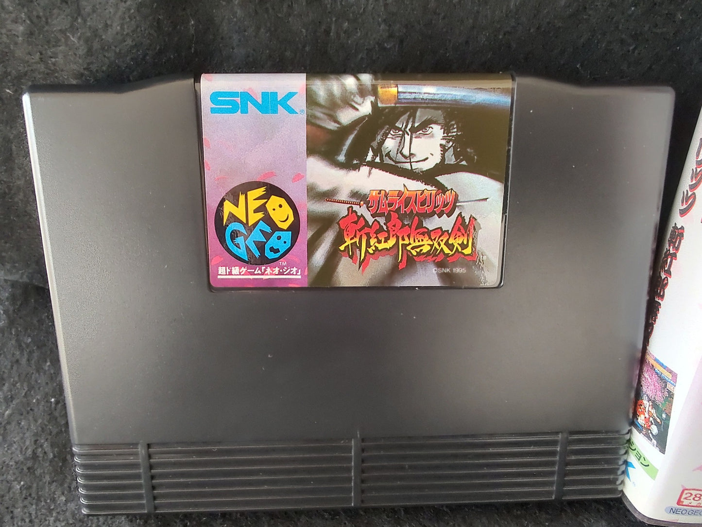 Samurai Spirits Samurai Shodown 3 III SNK NEO GEO AES Boxed set, Working-g0122-