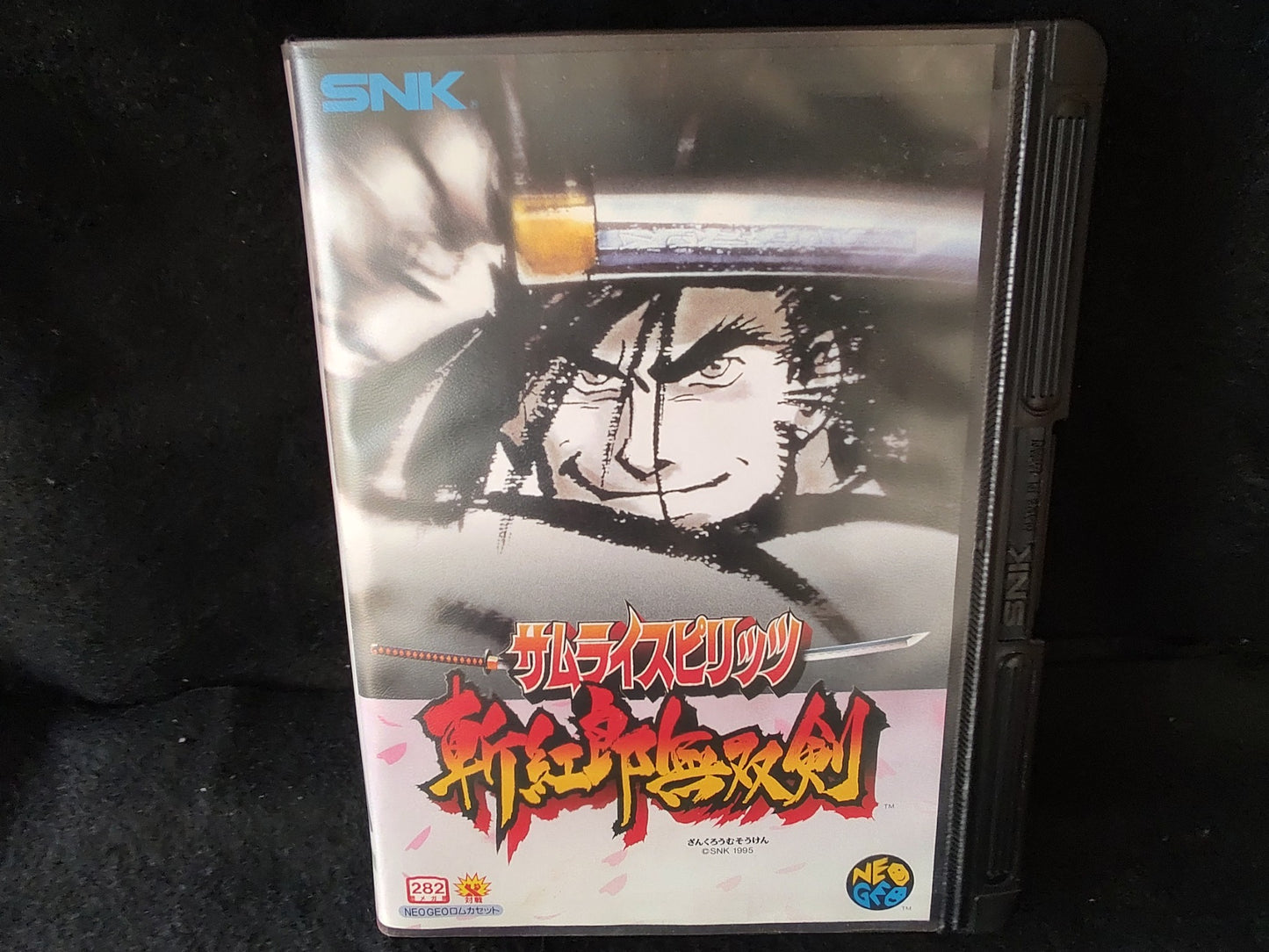 Samurai Spirits Samurai Shodown 3 III SNK NEO GEO AES Boxed set, Working-g0122-