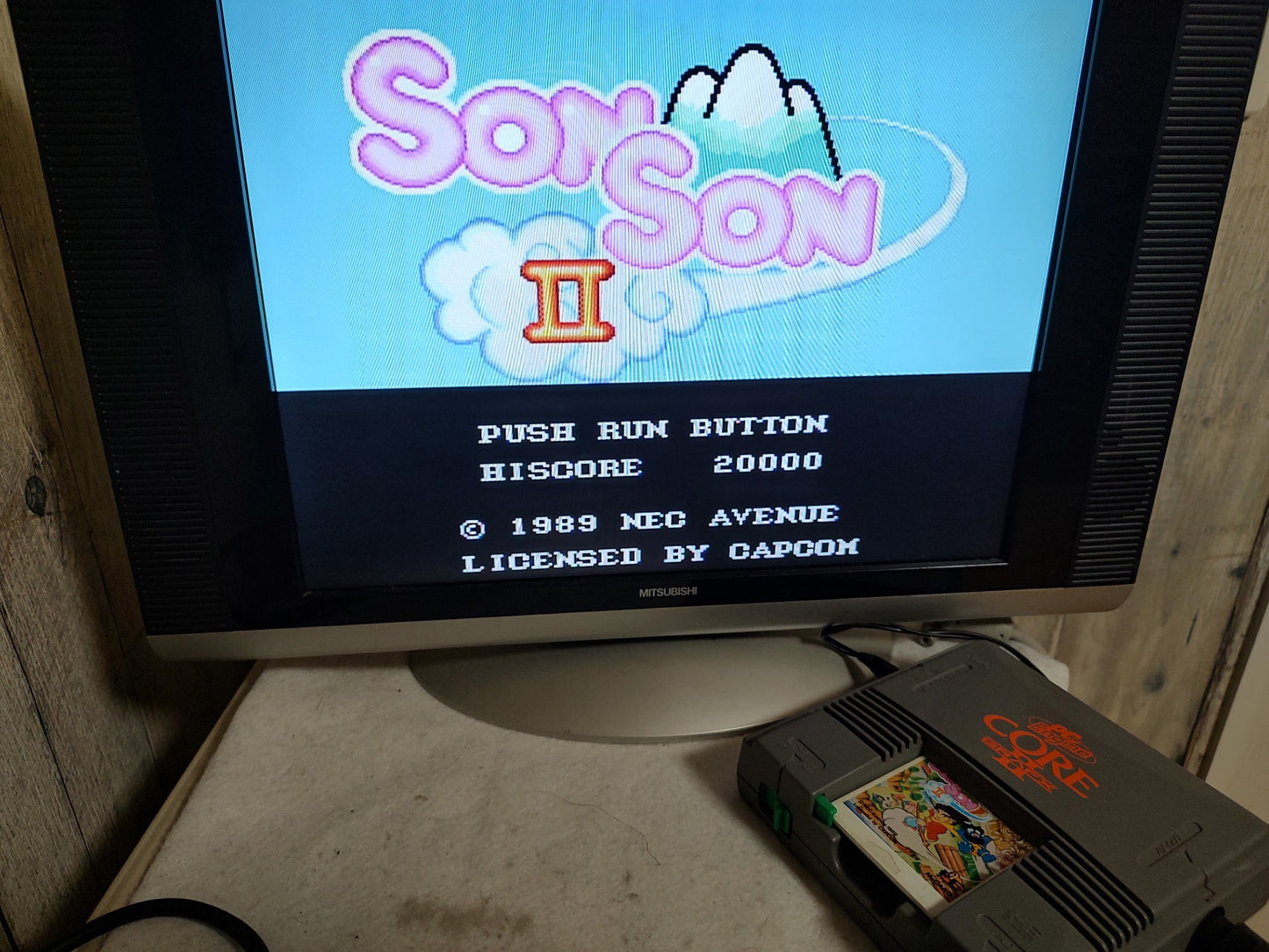 SON SON 2 NEC PC Engine TurboGrafx-16 PCE game, Working-g0129-