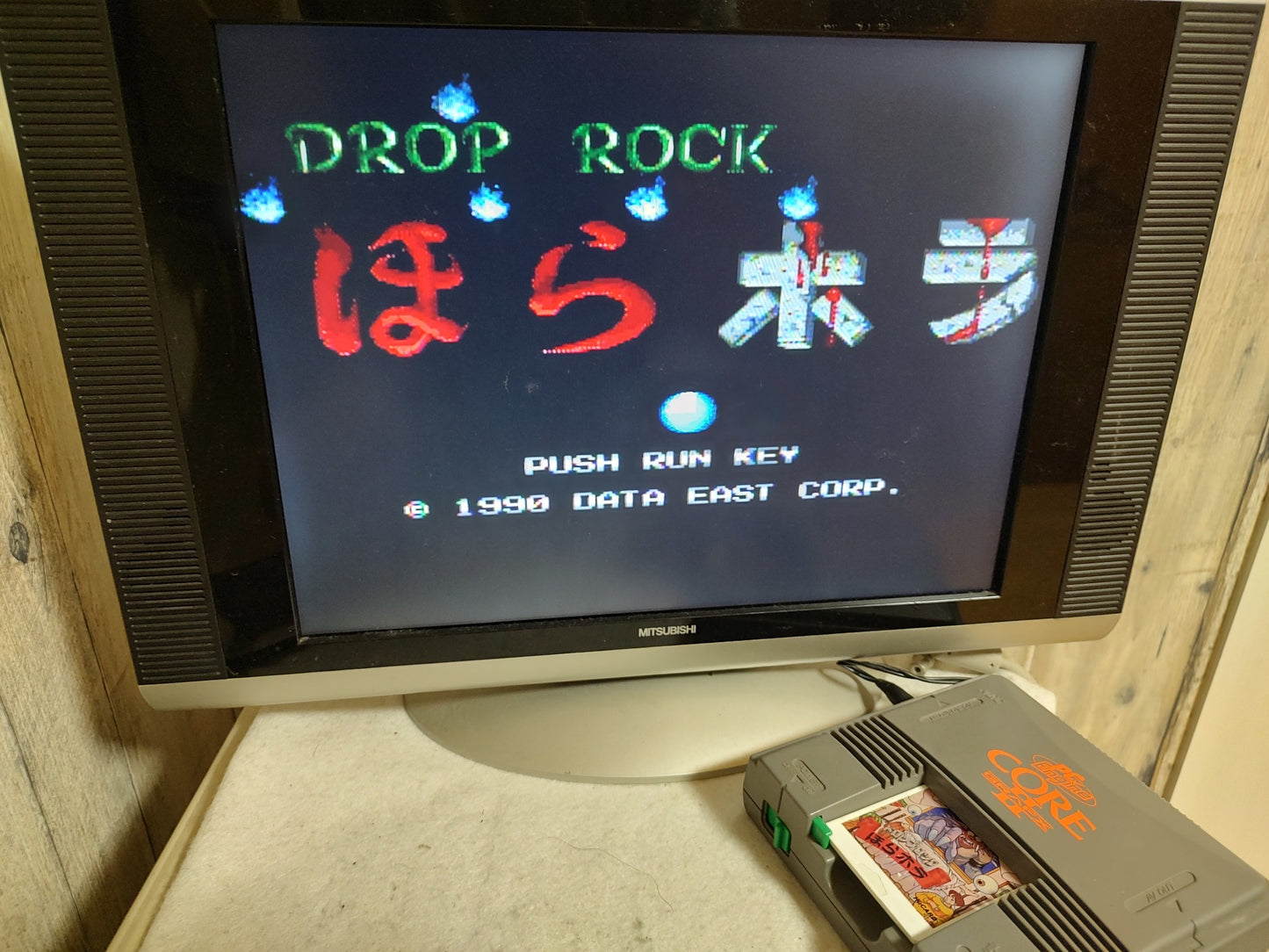 Drop Rock Hora Hora NEC PC Engine TurboGrafx-16 PCE game, Working-g0129-