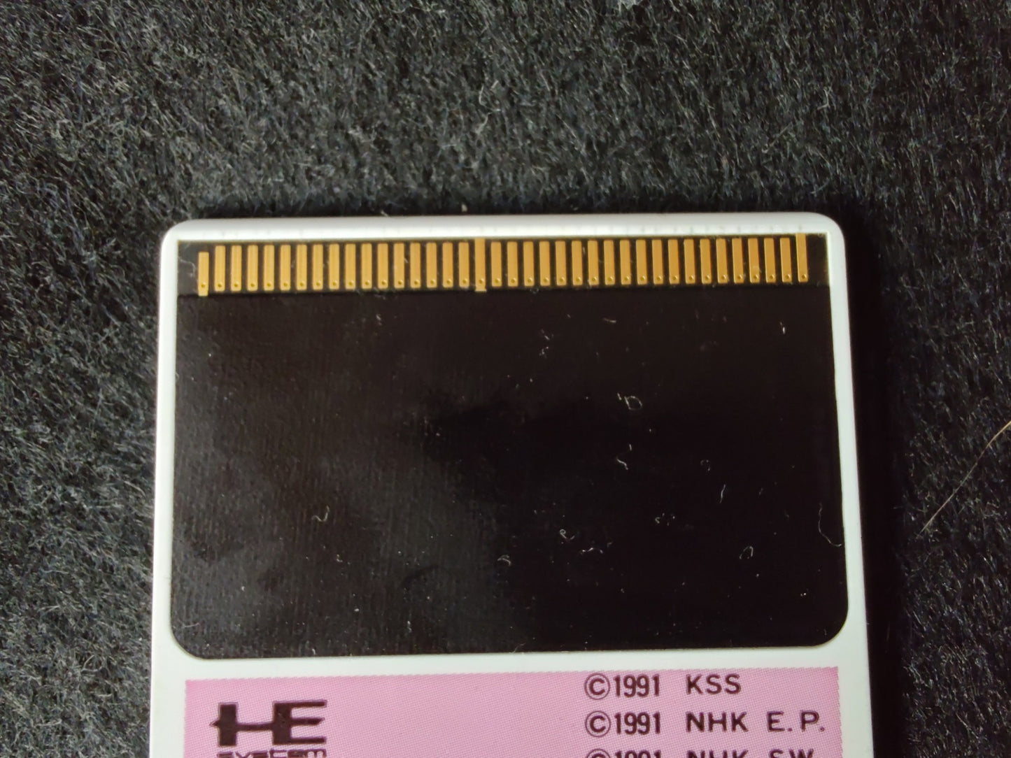 Niko Niko Pun NEC PC Engine TurboGrafx-16 PCE game, Working-g0129-