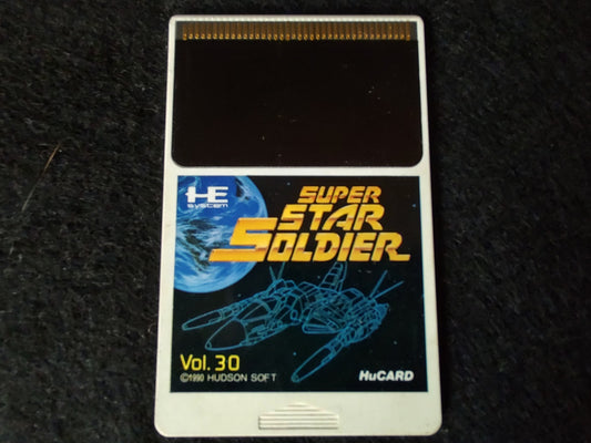Super Star Soldier NEC PC Engine TurboGrafx-16 PCE game, Working-g0129-