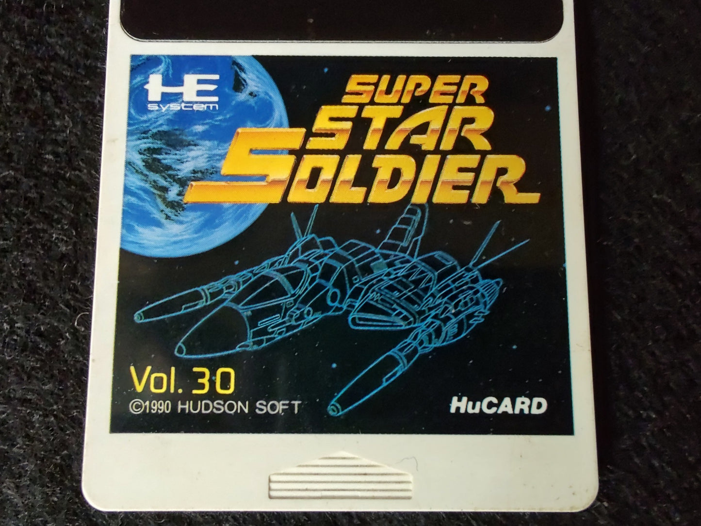 Super Star Soldier NEC PC Engine TurboGrafx-16 PCE game, Working-g0129-