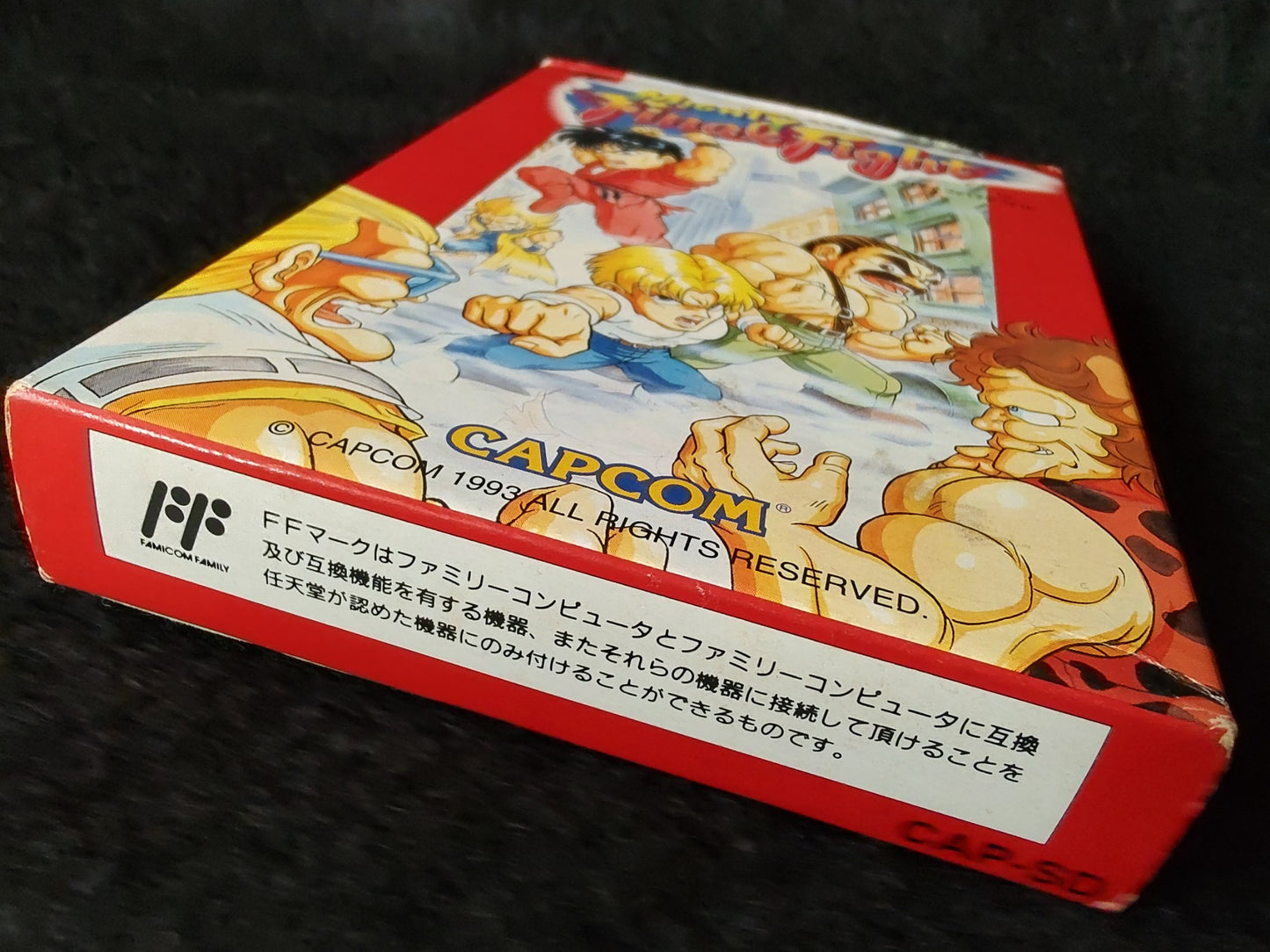 Mighty Final Fight Nintendo Famicom NES Cartridge,Manual Boxed set tested-g0130-