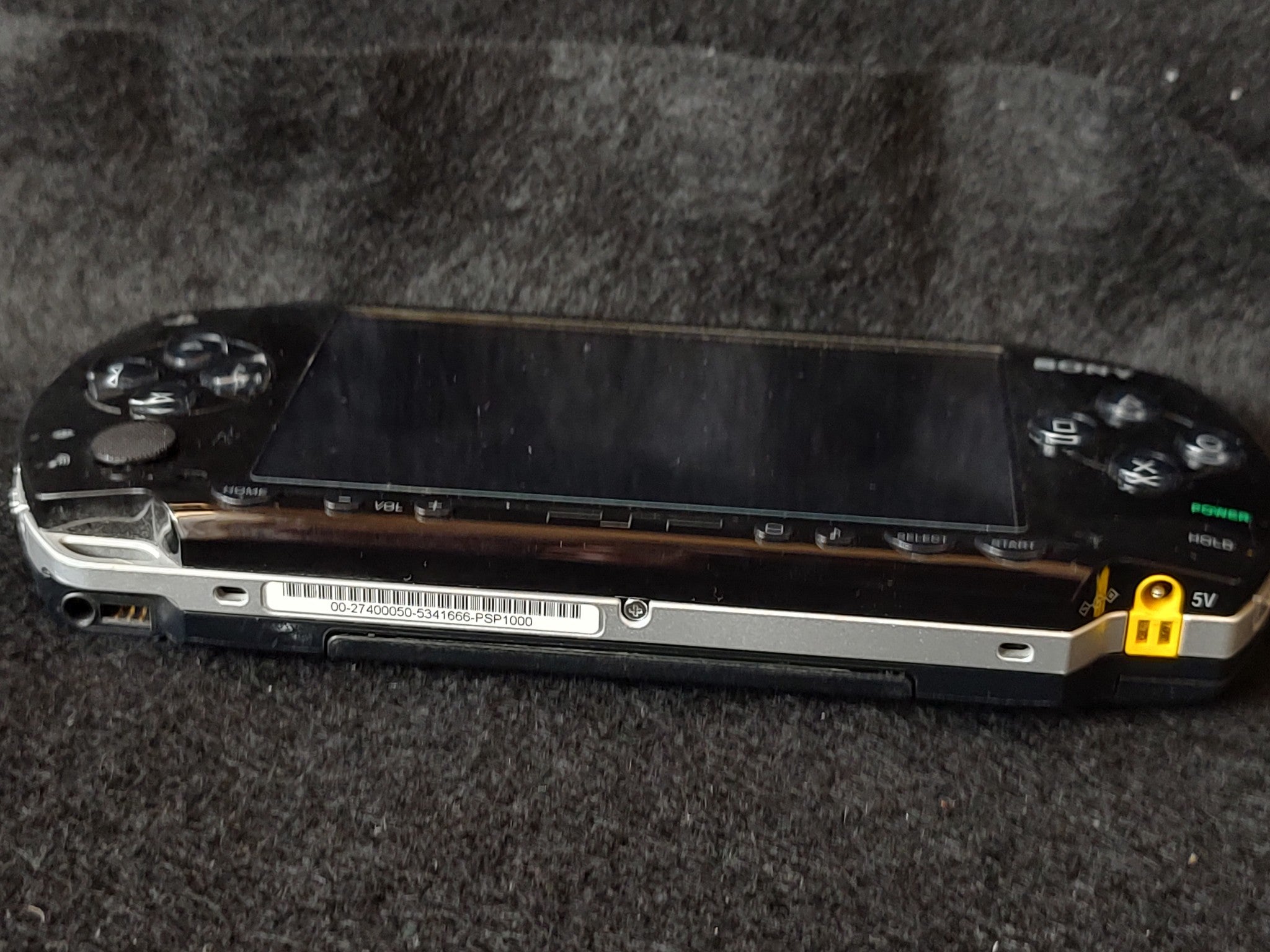 SONY PSP-1000 Console Piano Black color w/32M memory, Working, No