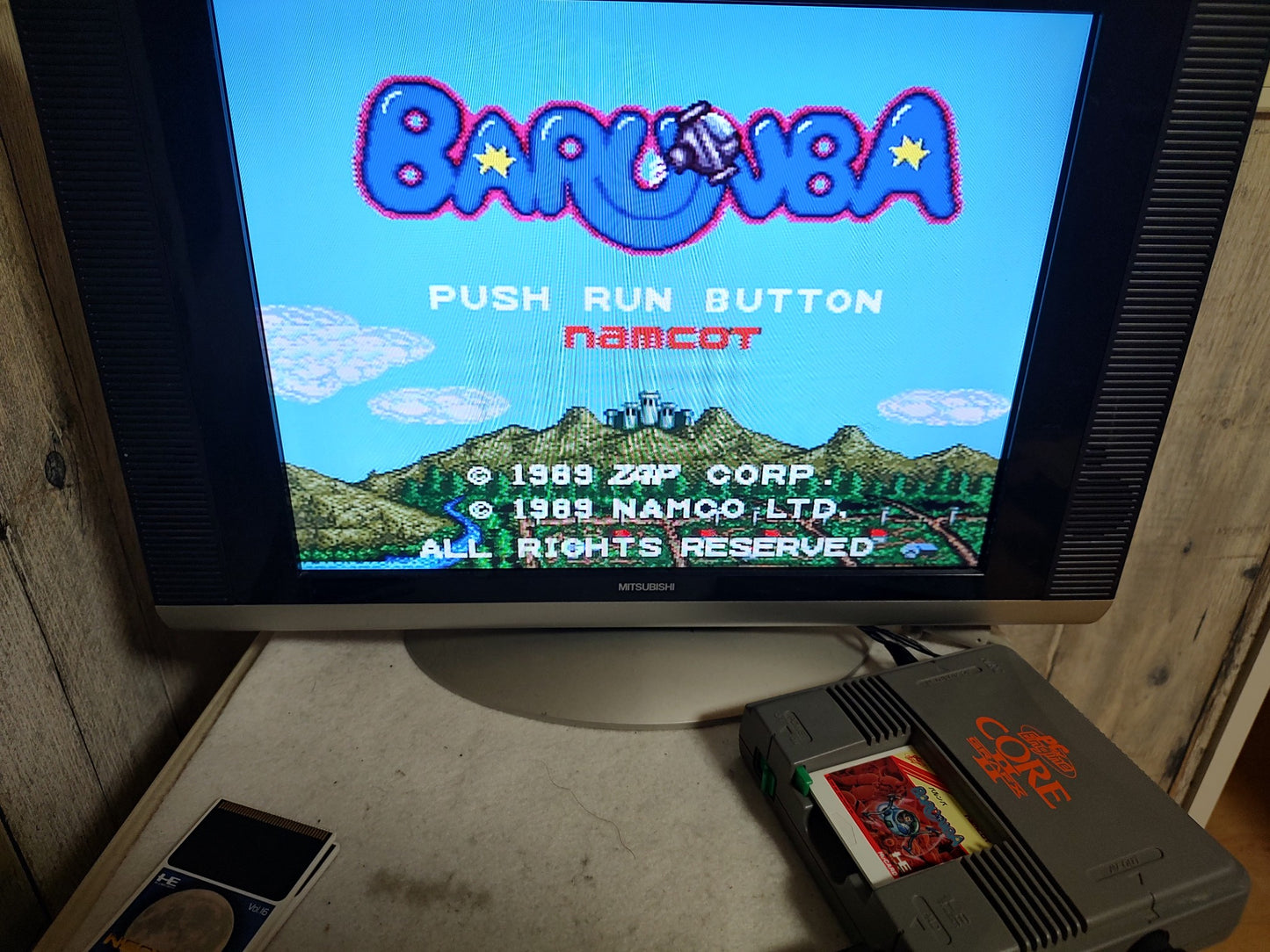 BARUNBA NEC PC Engine TurboGrafx-16 PCE game, Working-g0131-