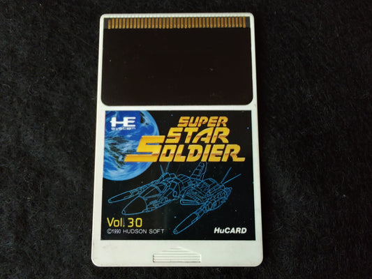 Super Star Soldier NEC PC Engine TurboGrafx-16 PCE game, Working-g0131-