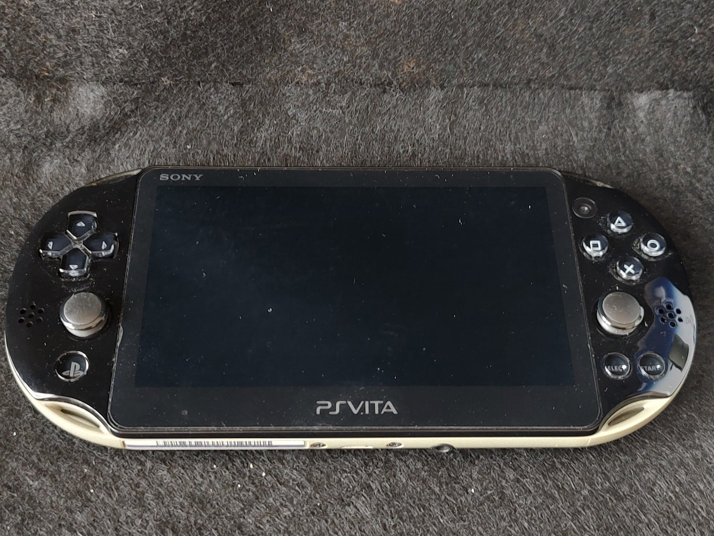 SONY PS Vita PCH-2000 Hhaki Black Console 1GB, w/Manual Box set, Working-g0201-