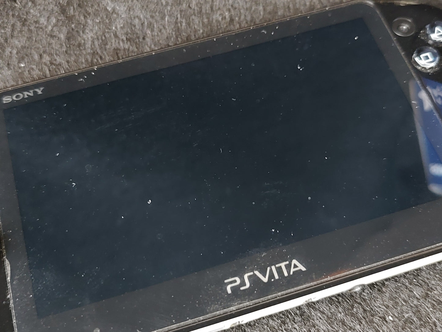 SONY PS Vita PCH-2000 Hhaki Black Console 1GB, w/Manual Box set, Working-g0201-