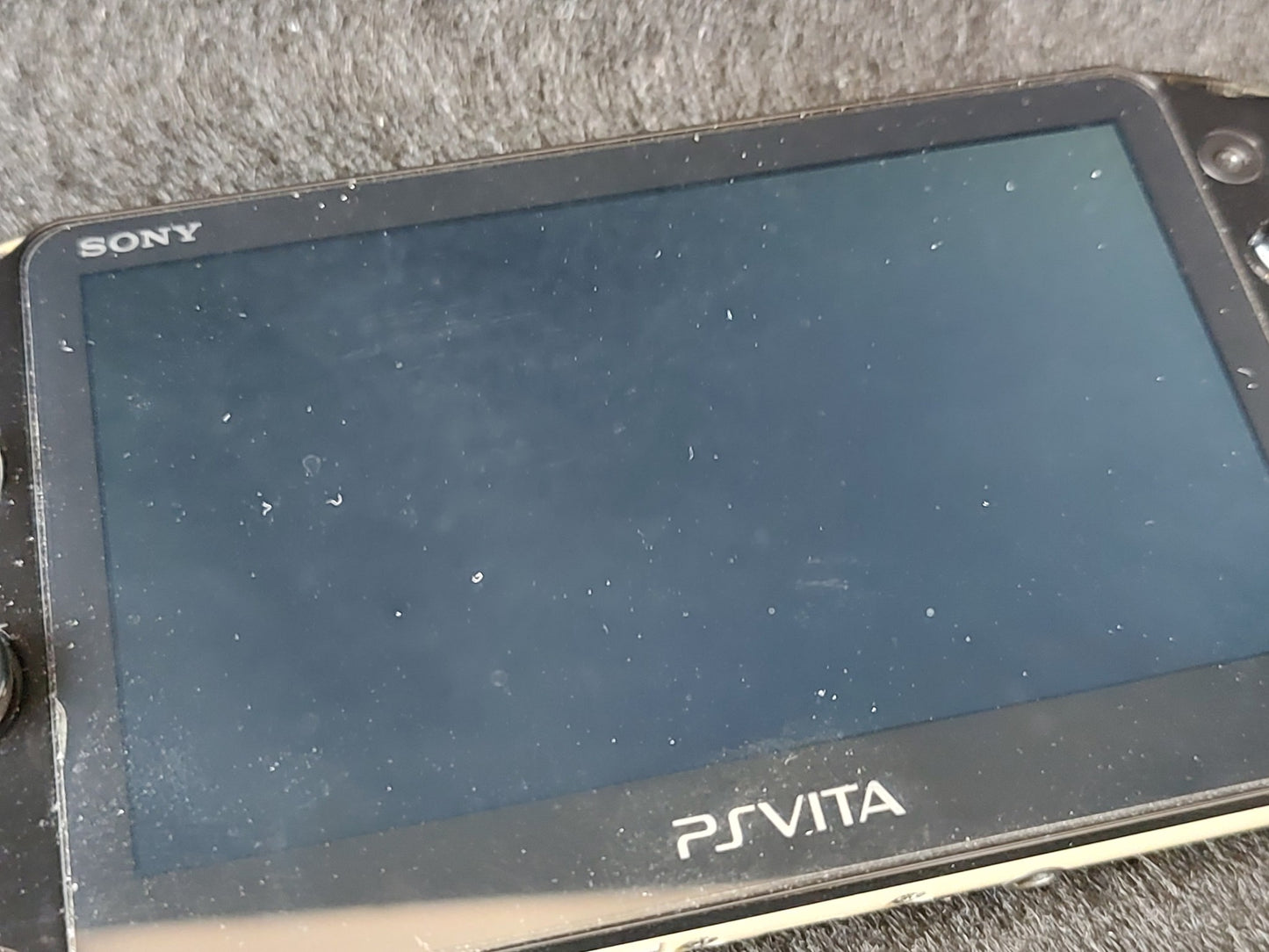 SONY PS Vita PCH-2000 Hhaki Black Console 1GB, w/Manual Box set, Working-g0201-