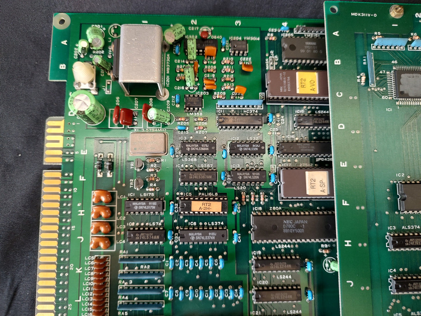 JAMMA IREM R-TYPE 2 (R-TYPE II) Arcade PCB System JAMMA Board set, Working-g0212
