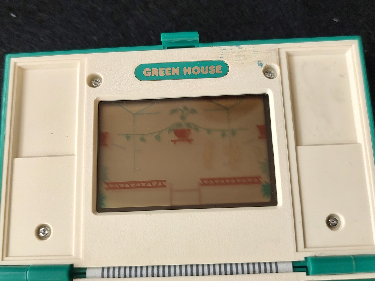 Battery lid is missing Nintendo Game & Watch GREEN HOUSE Multi Screen concole