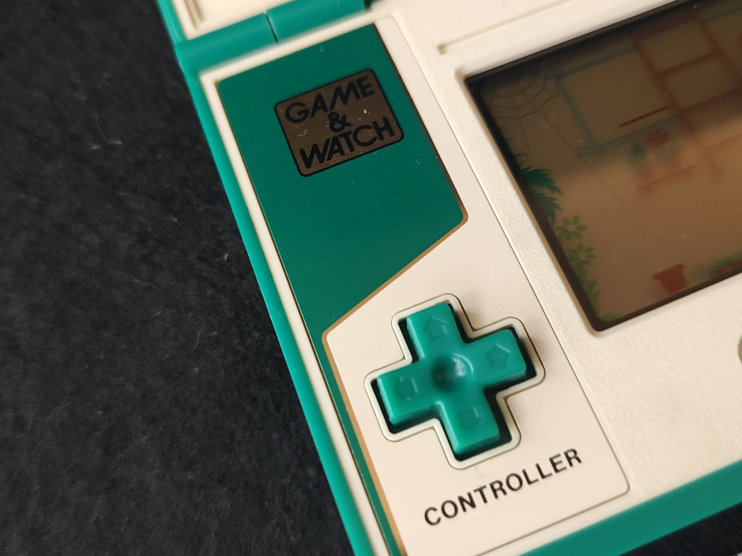 Battery lid is missing Nintendo Game & Watch GREEN HOUSE Multi Screen concole