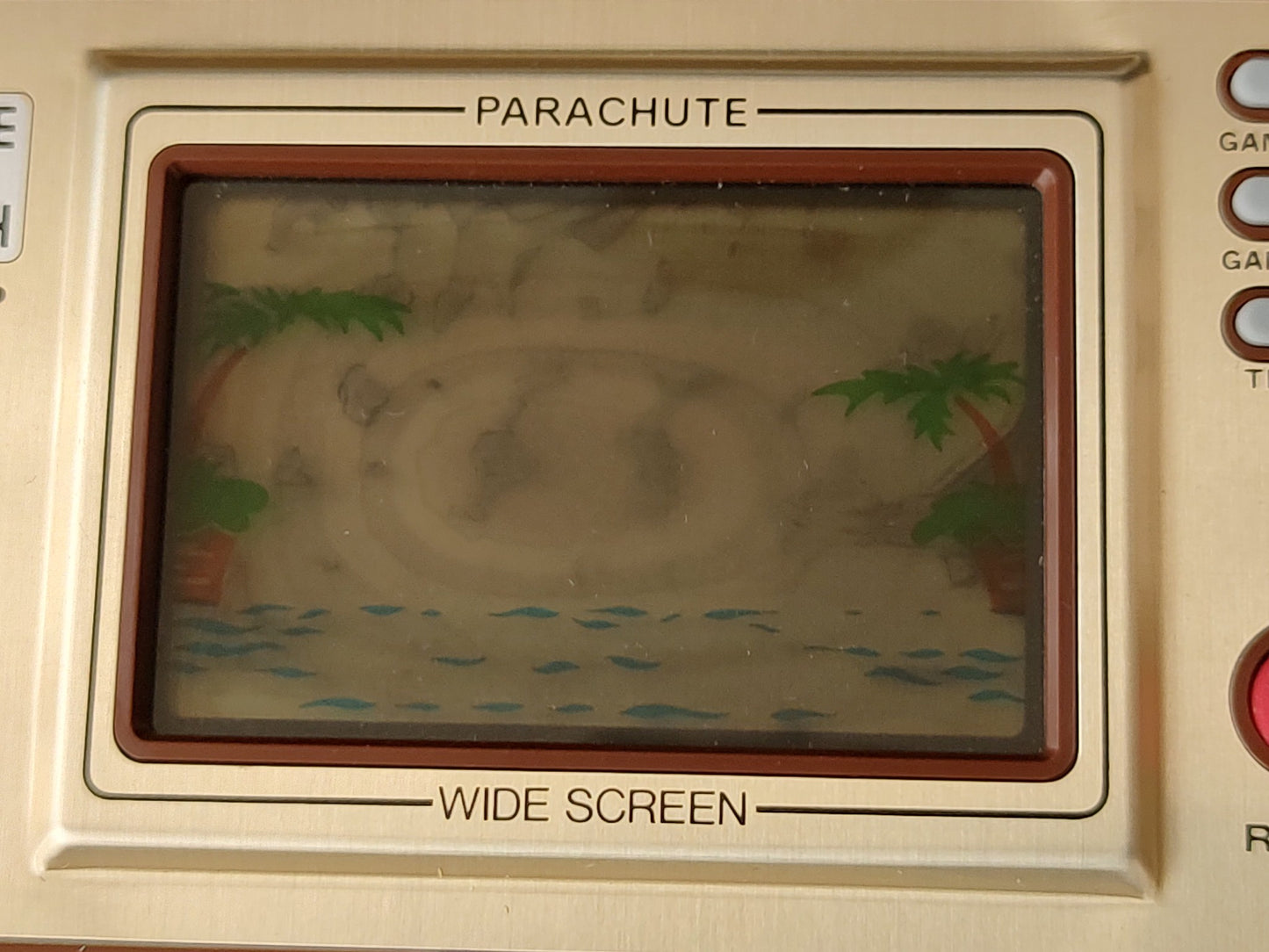 Vintage Nintendo Game & Watch Parachute wide Screen, Manual, Boxed set-g0215-