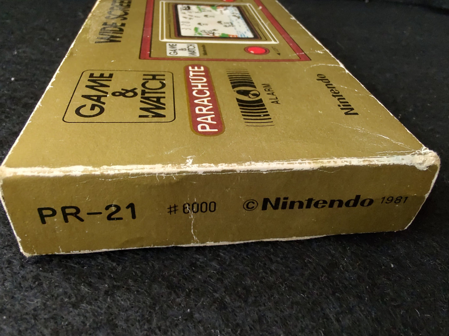 Vintage Nintendo Game & Watch Parachute wide Screen, Manual, Boxed set-g0215-