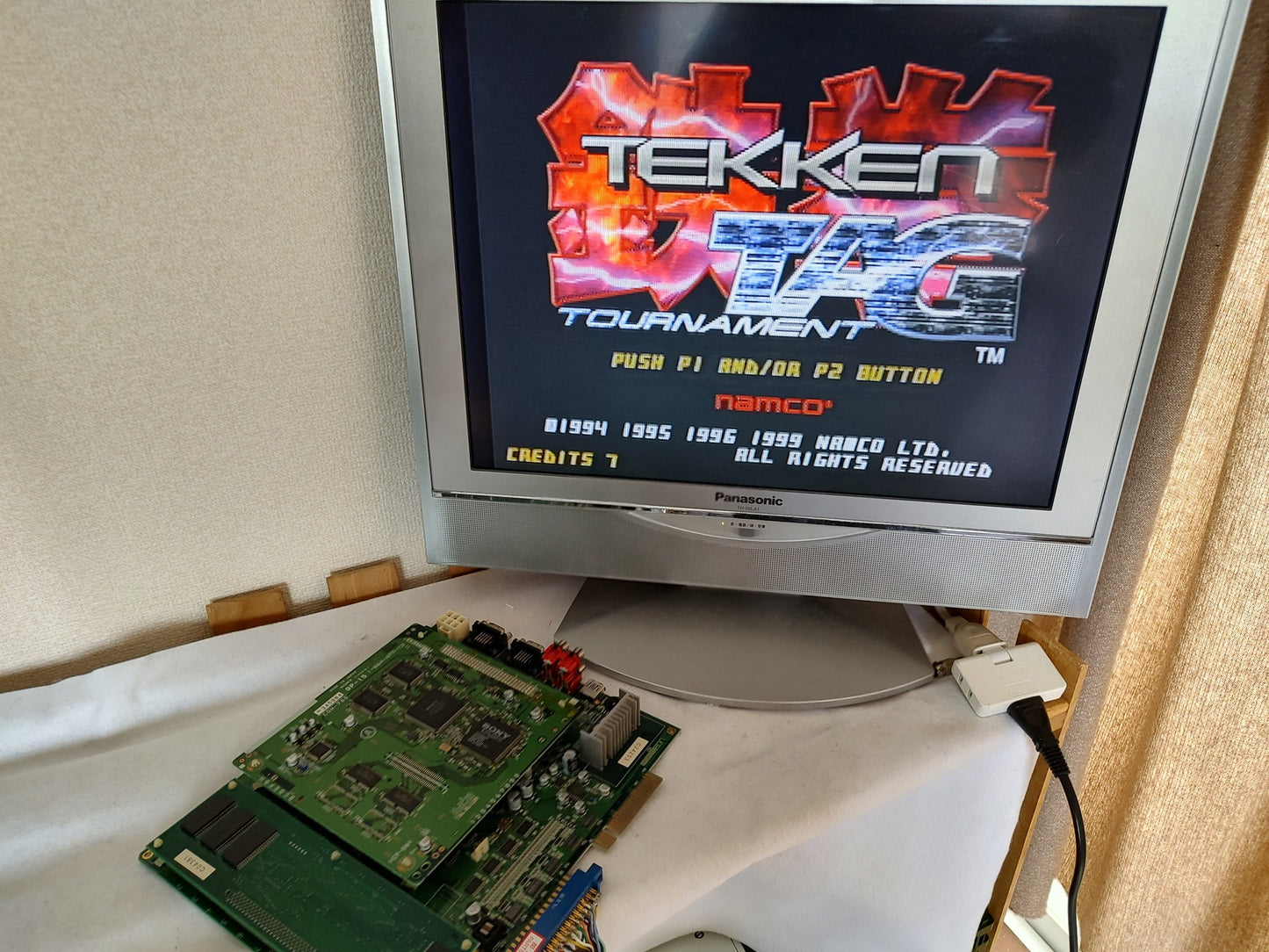 TEKKEN TAG TOURNAMENT NAMCO Arcade PCB System JAMMA Board, Working-g0229-