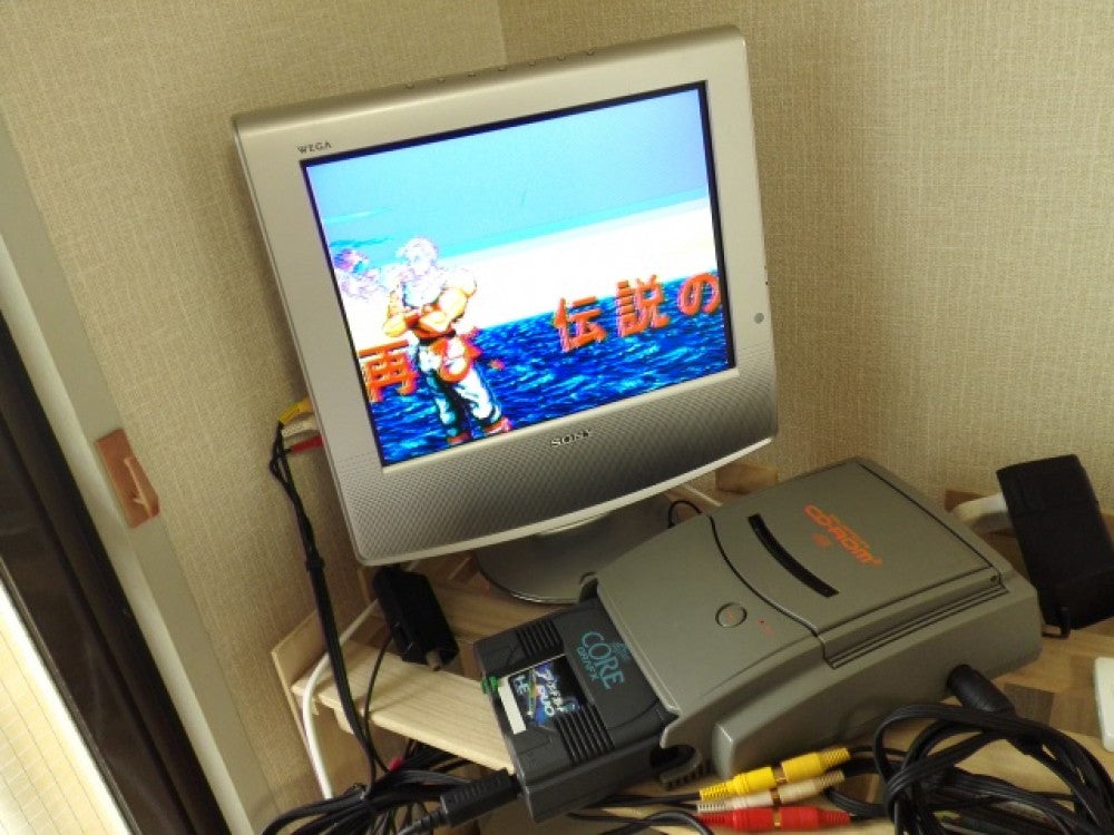 NEC PC Engine TurboGrafx-16 Arcade Card DUO for CD-ROM2 Boxed set tested-b1003- - Hakushin Retro Game shop