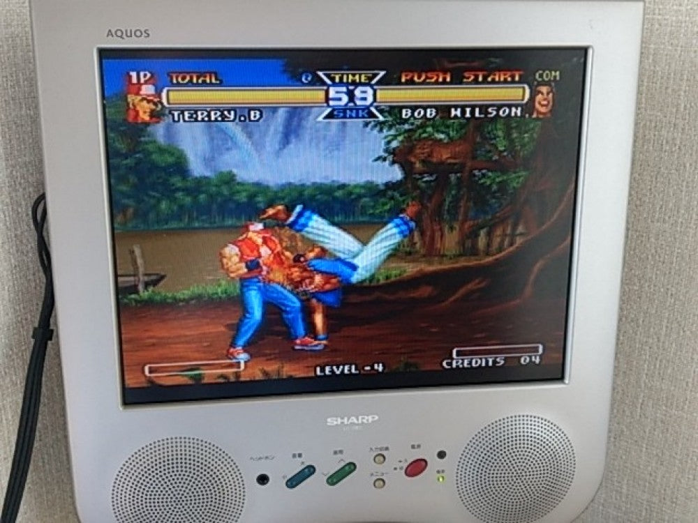 REAL BOUT Fatal Fury Special RBS SNK NEOGEO MVS Cartridge tested-d0526-