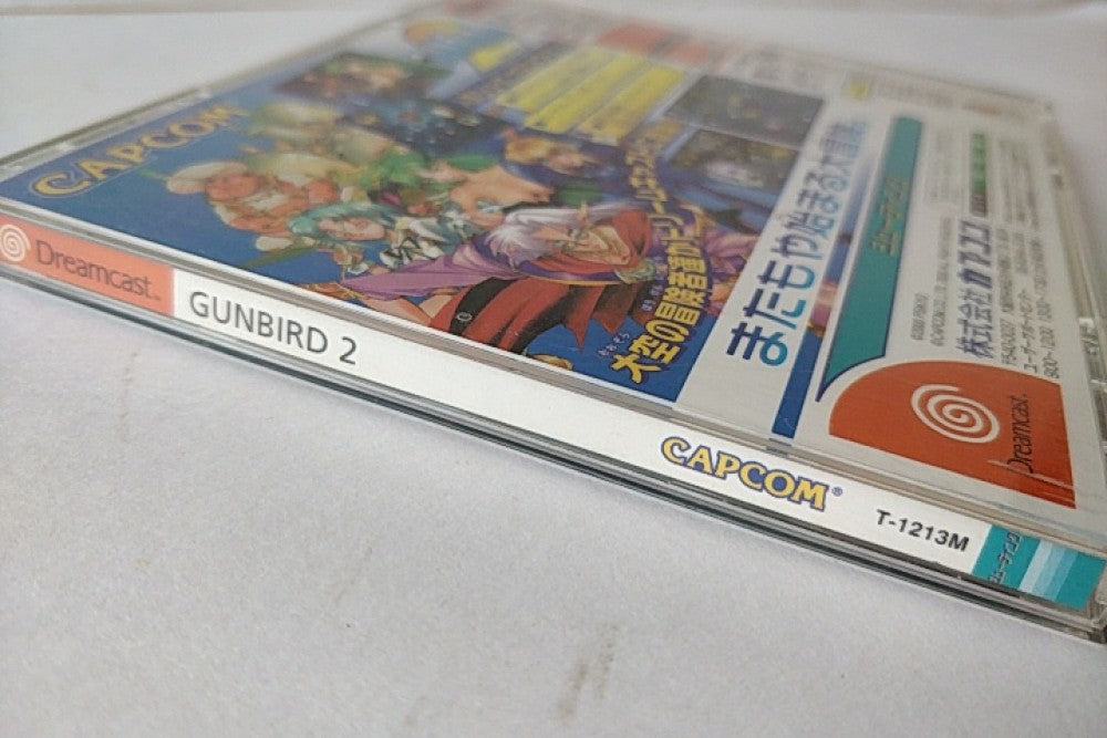 GUNBIRD 2 SEGA DreamCast Game Japan /Game disk,Manual,Boxed set tested-a925- - Hakushin Retro Game shop