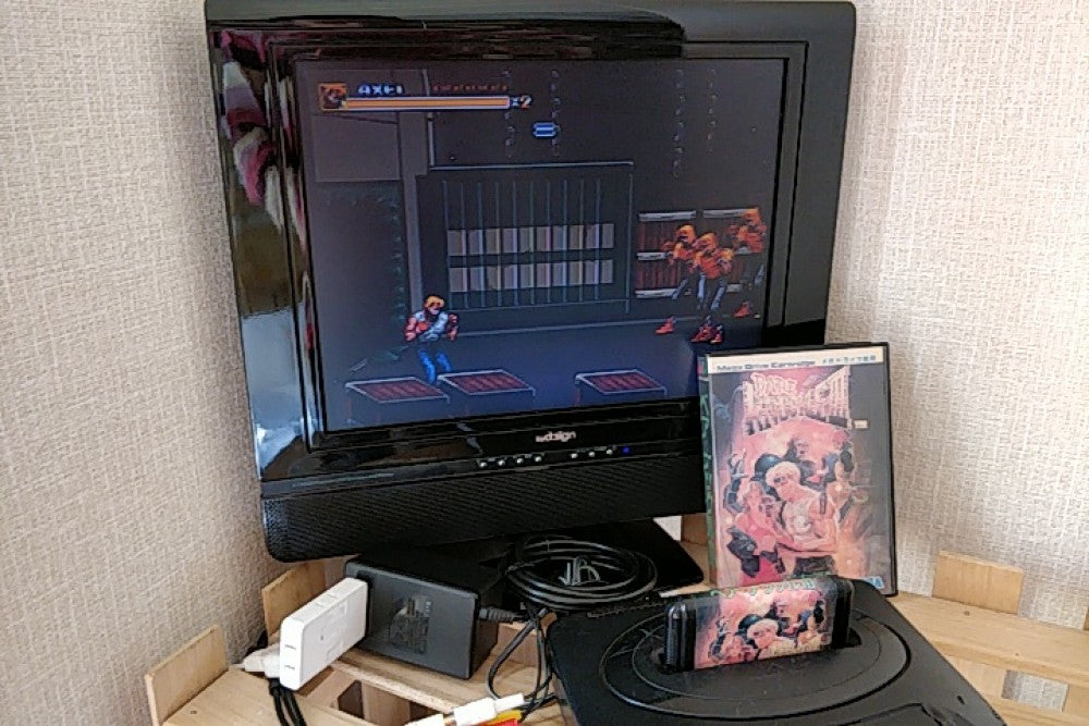 BARE KNUCKLE 3/STREETS OF RAGE SEGA MEGA DRIVE Genesis Cartridge,Boxed -d0405- - Hakushin Retro Game shop