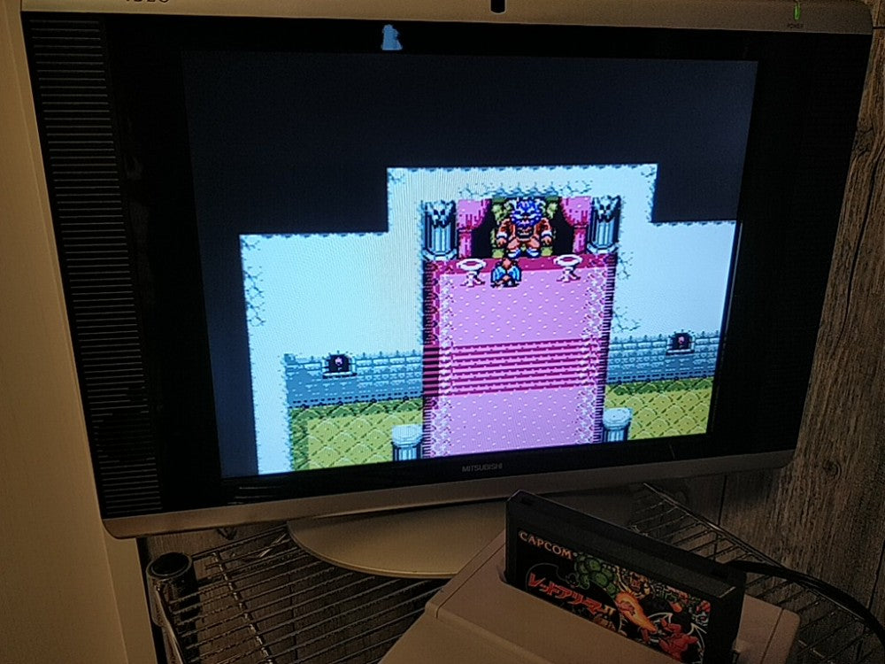 Red Arremer 2 (Gargoyle's Quest 2) Nintendo Famicom FC NES Cartridge set -d0613-