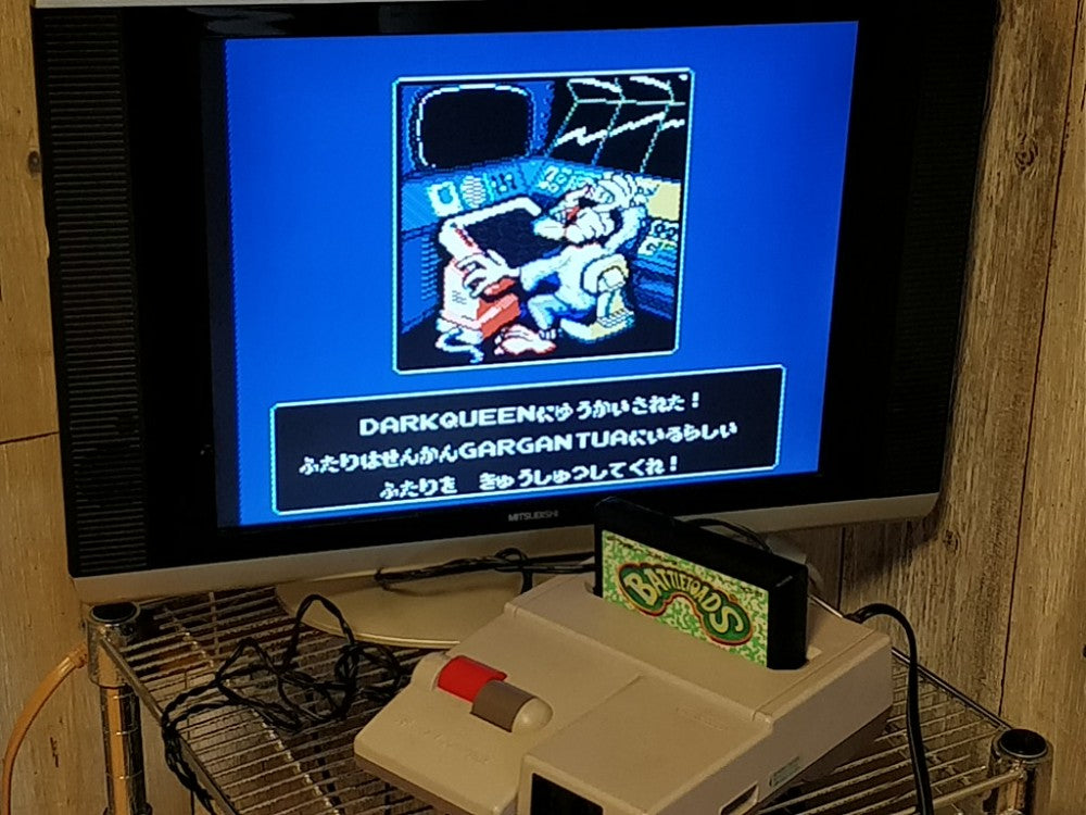 BattleToads (BATTLETOADS) MESAIA Nintendo Famicom NES Cartridge only -c1005- - Hakushin Retro Game shop