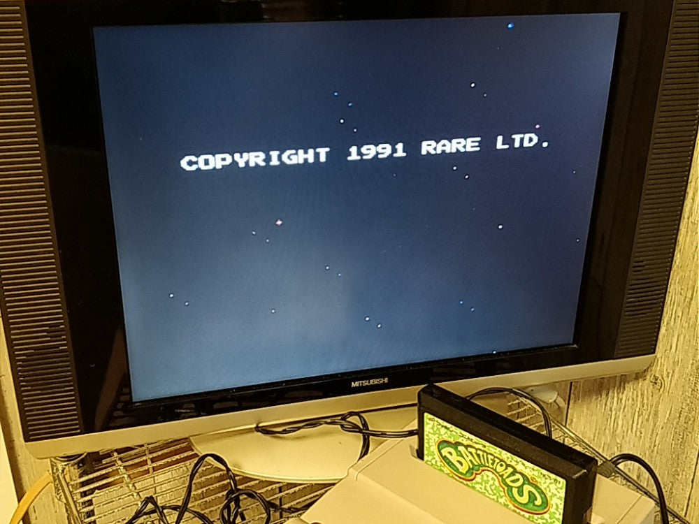 BattleToads (BATTLETOADS) MESAIA Nintendo Famicom NES Cartridge only -c1005- - Hakushin Retro Game shop