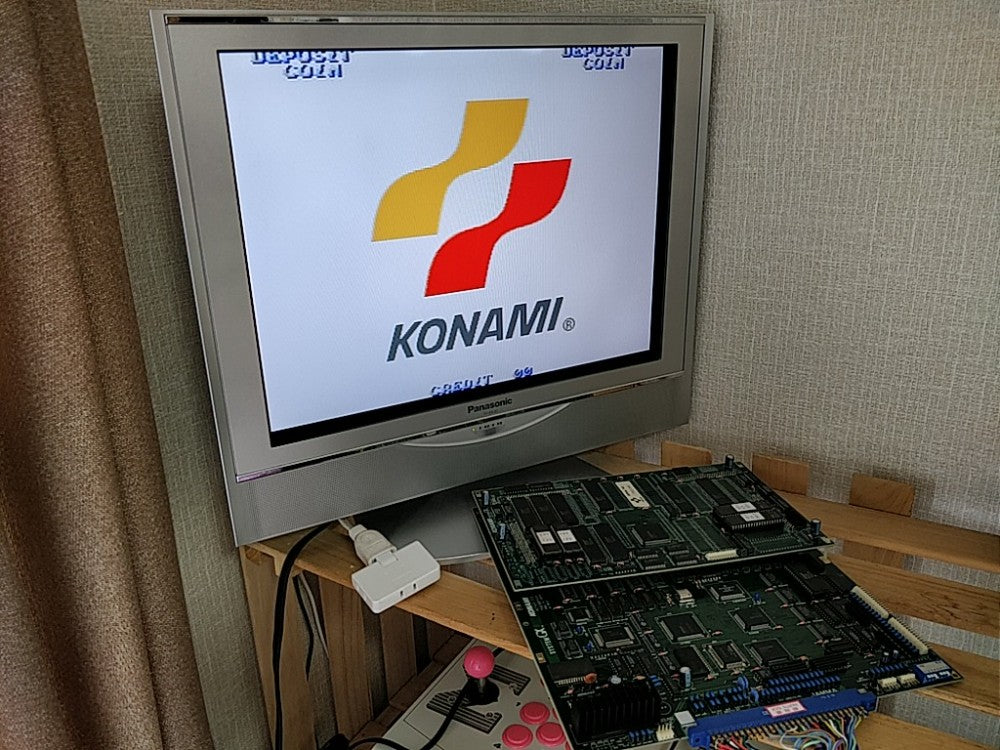 Salamander 2 KONAMI JAMMA Arcade PCB system Board ,Inst Card set tested-d0326-