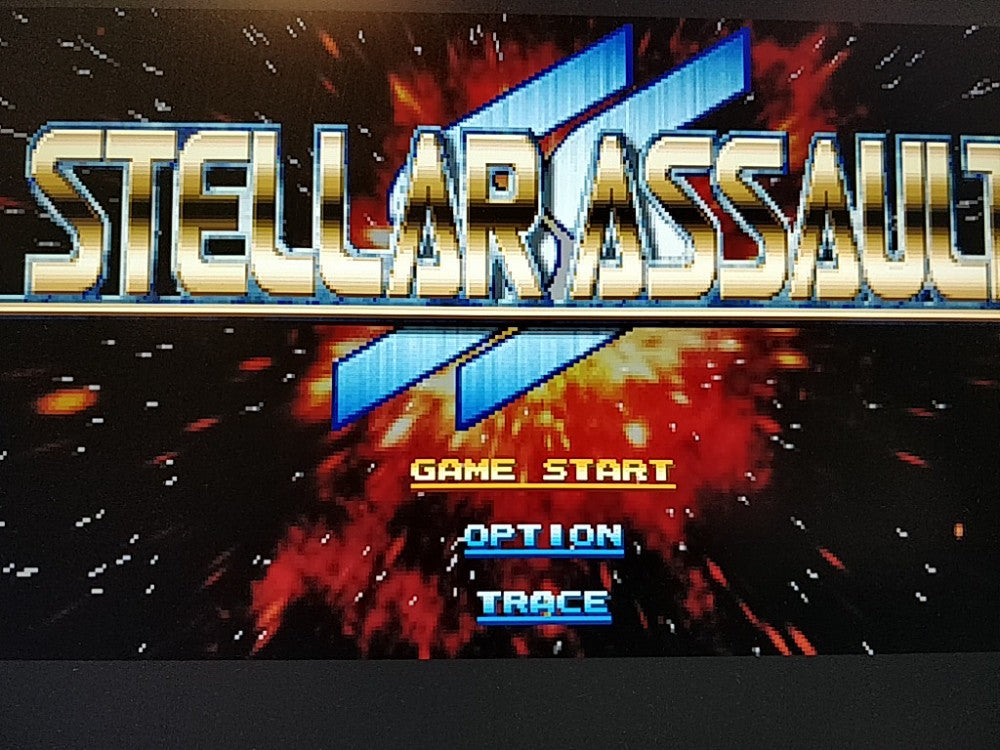 STELLAR ASSAULT SS (Shadow Squadron) SEGA Saturn,Manual,Reg Card,Seal set-c0901- - Hakushin Retro Game shop