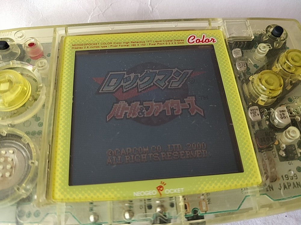 Rockman (MEGAMAN) Battle and Fighters NEOGEO Pocket NGP Cart,Manual,Boxed-f0509-