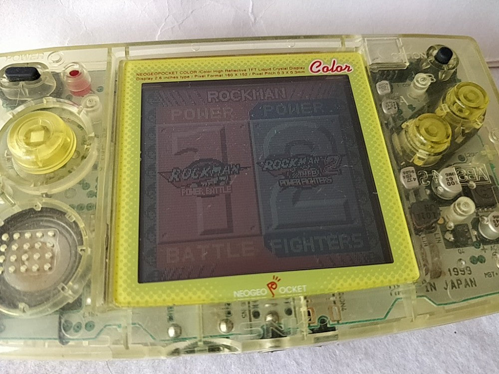 Rockman (MEGAMAN) Battle and Fighters NEOGEO Pocket NGP Cart,Manual,Boxed-f0509-