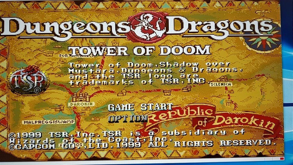 Dungeons and Dragons Collection + 4M RAM Boxed Set SEGA SATURN, Working, Japan