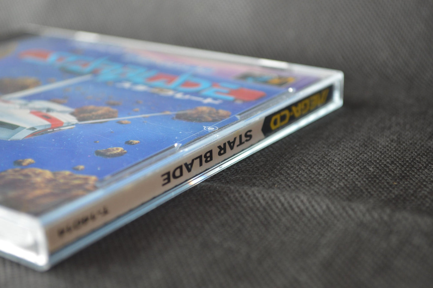 STAR BLADE MEGA CD MCD game Disk, Manual, Box set, Working -f1114-
