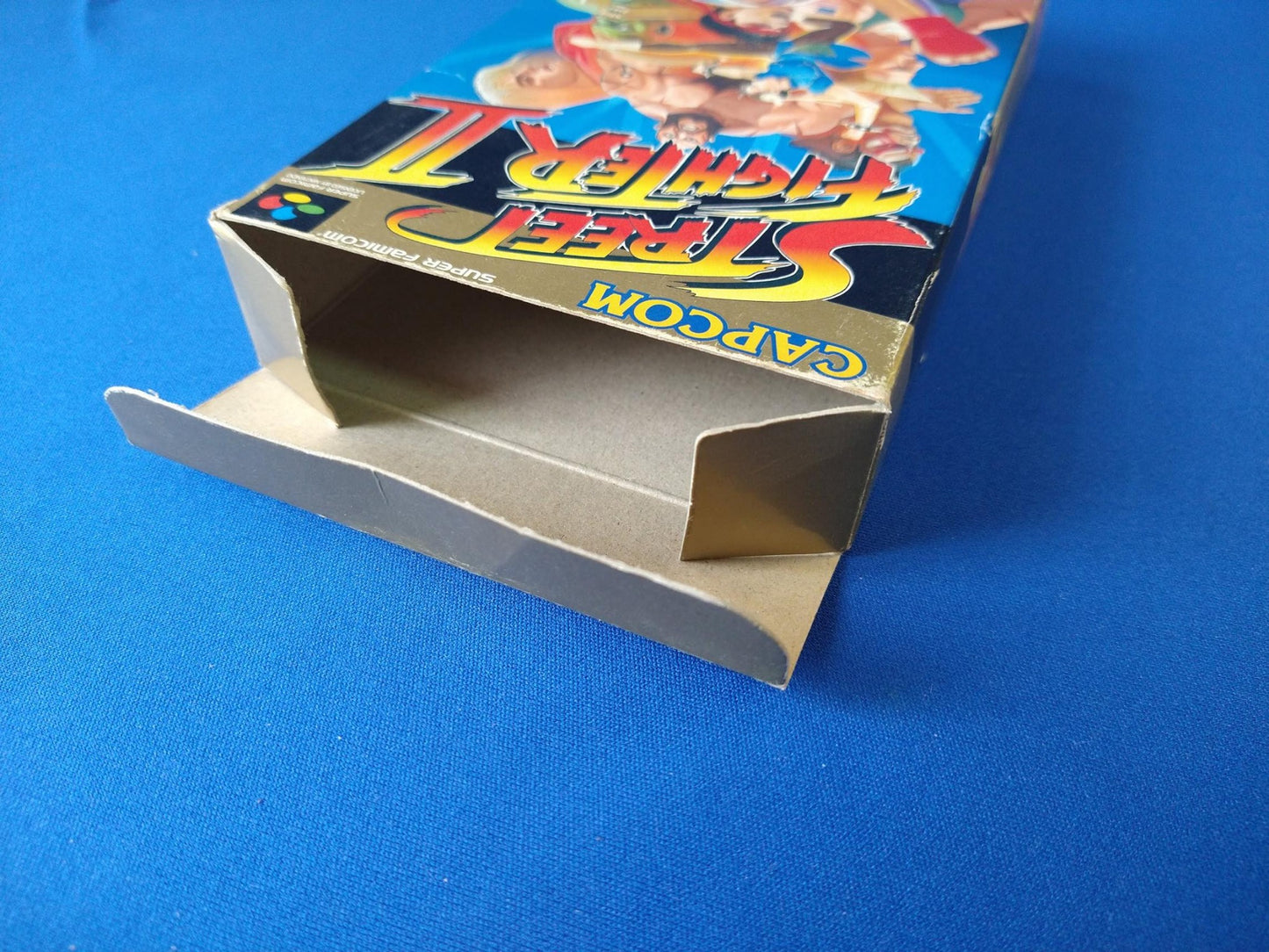 Street Fighter 2 Nintendo Super Famicom Game Cartridge w/Manual, Box set-f0505-