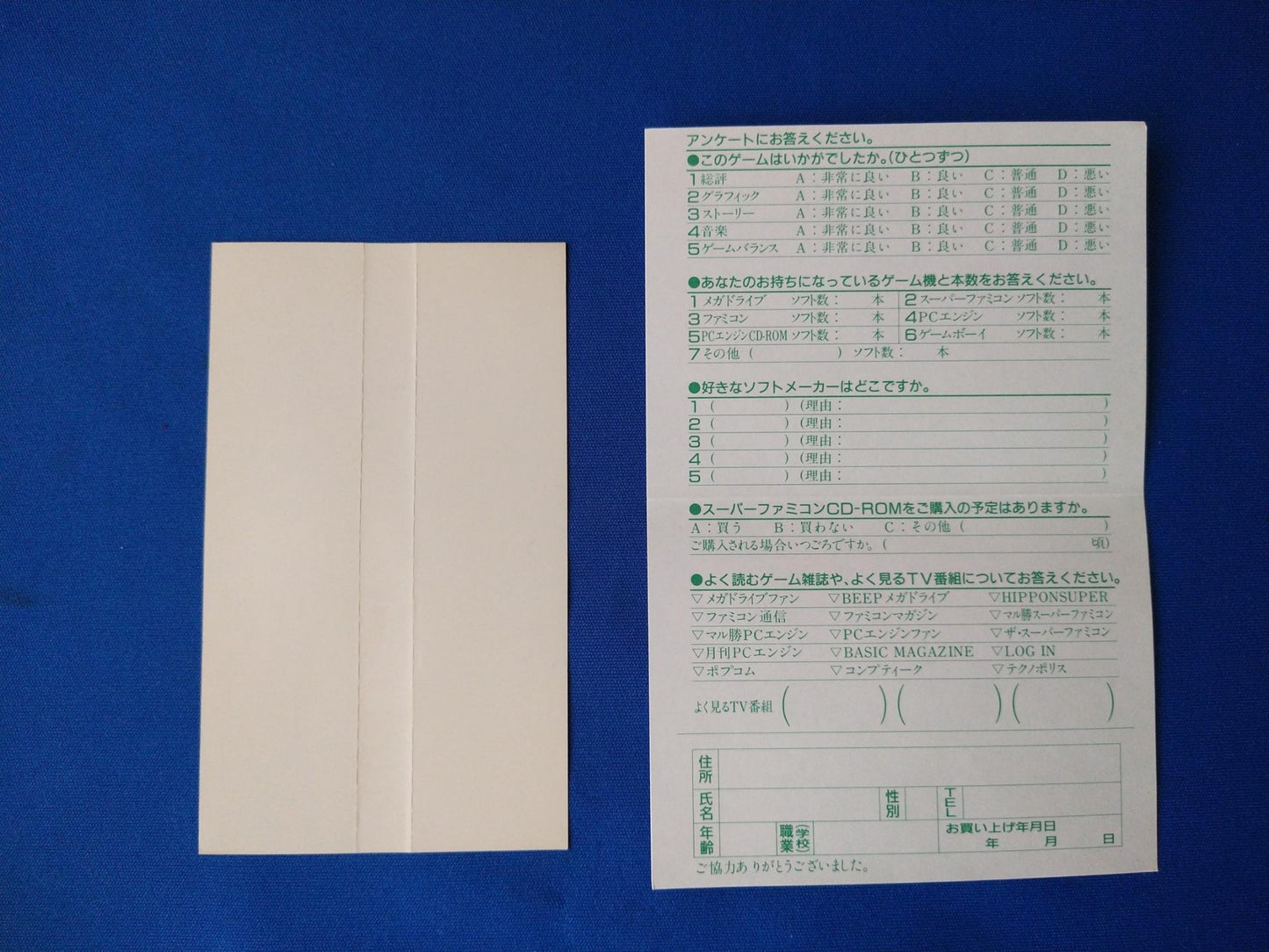 THUNDER STOM FX (Cobra Command) MEGA CD shooter game Boxed tested -f0524-