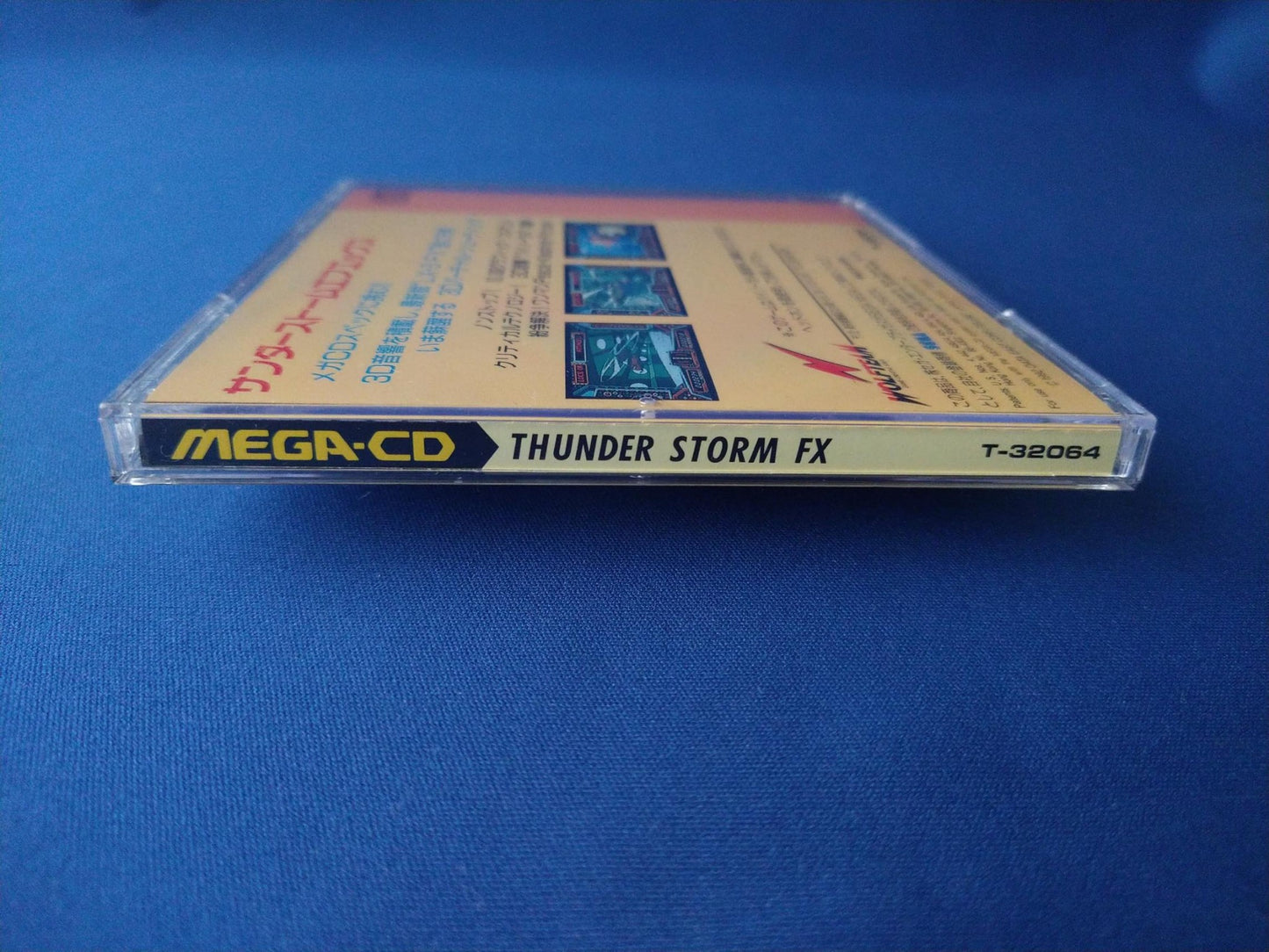 THUNDER STOM FX (Cobra Command) MEGA CD shooter game Boxed tested -f0524-