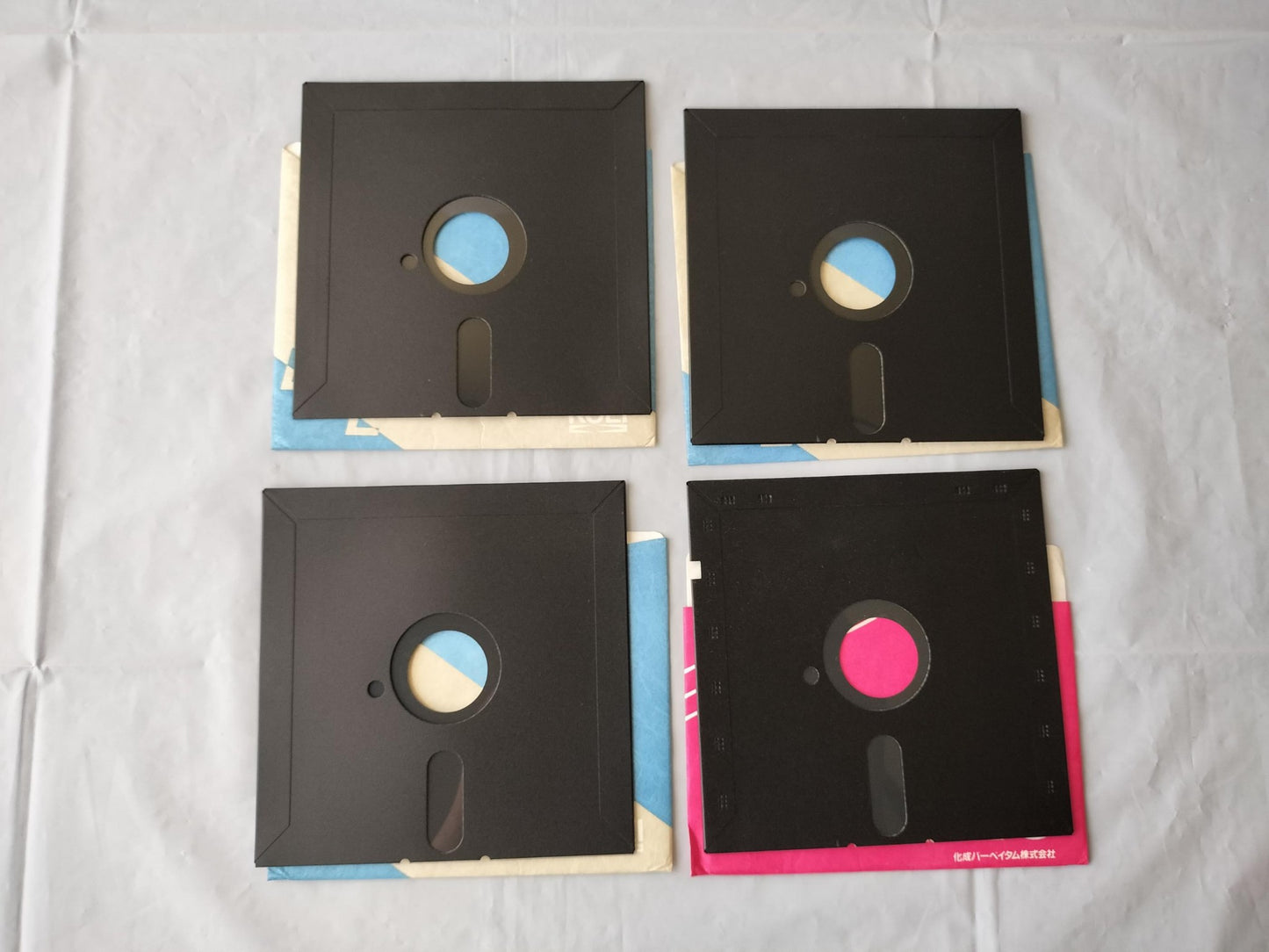 PC-9801 Taiko Risshiden Game Floppy disks, w/Manual, Box, Not tested-f0608-