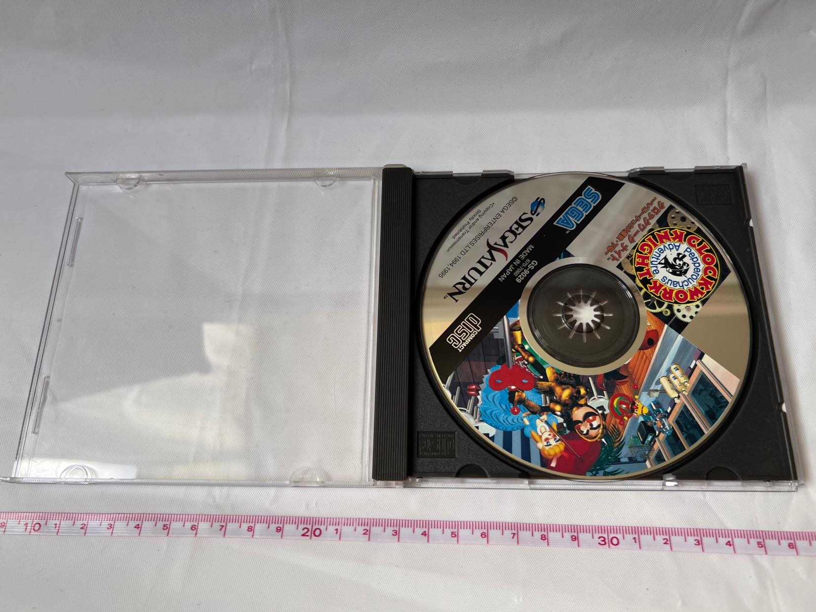 CLOCK WORK KNIGHT Vol.1, 2 SEGA Saturn Games, w/Spine Card, Manual, Case-f1006- - Hakushin Retro Game shop