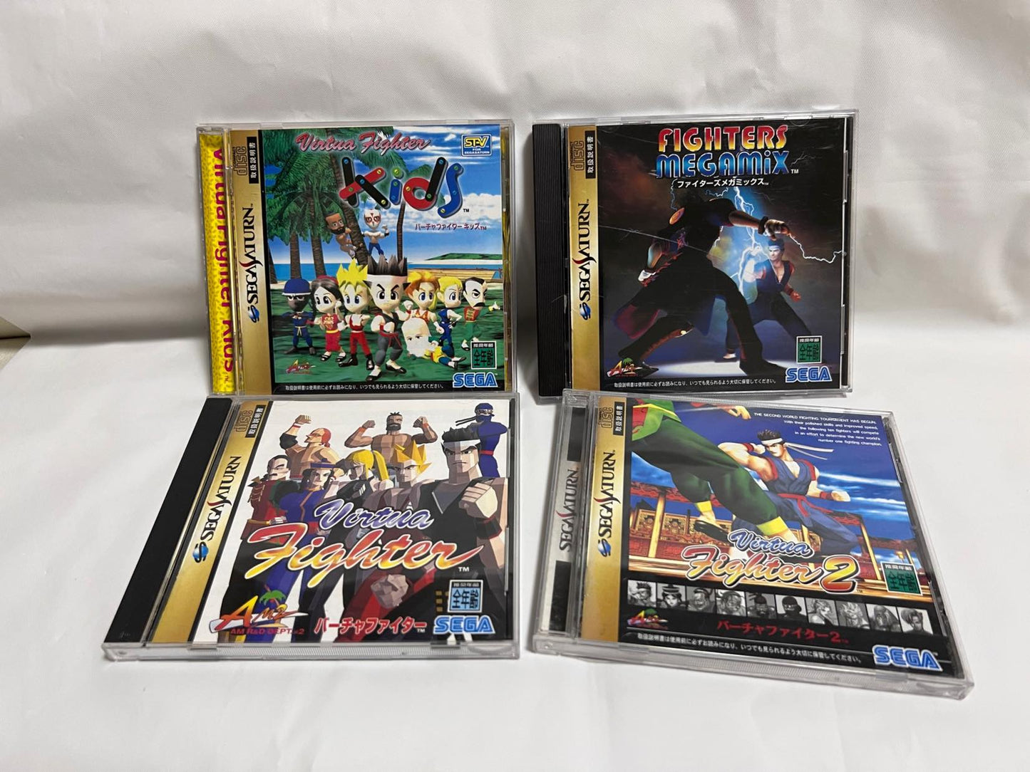Whole sale Virtua Fighter Series SEGA Saturn Games set, Kids, Megamix-f1006-