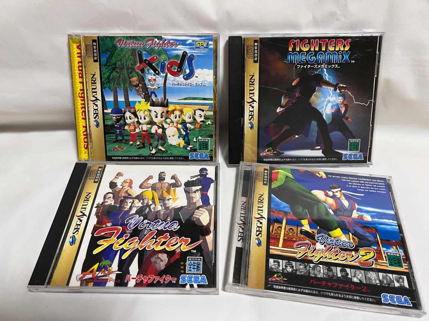 Whole sale Virtua Fighter Series SEGA Saturn Games set, Kids, Megamix-f1006-
