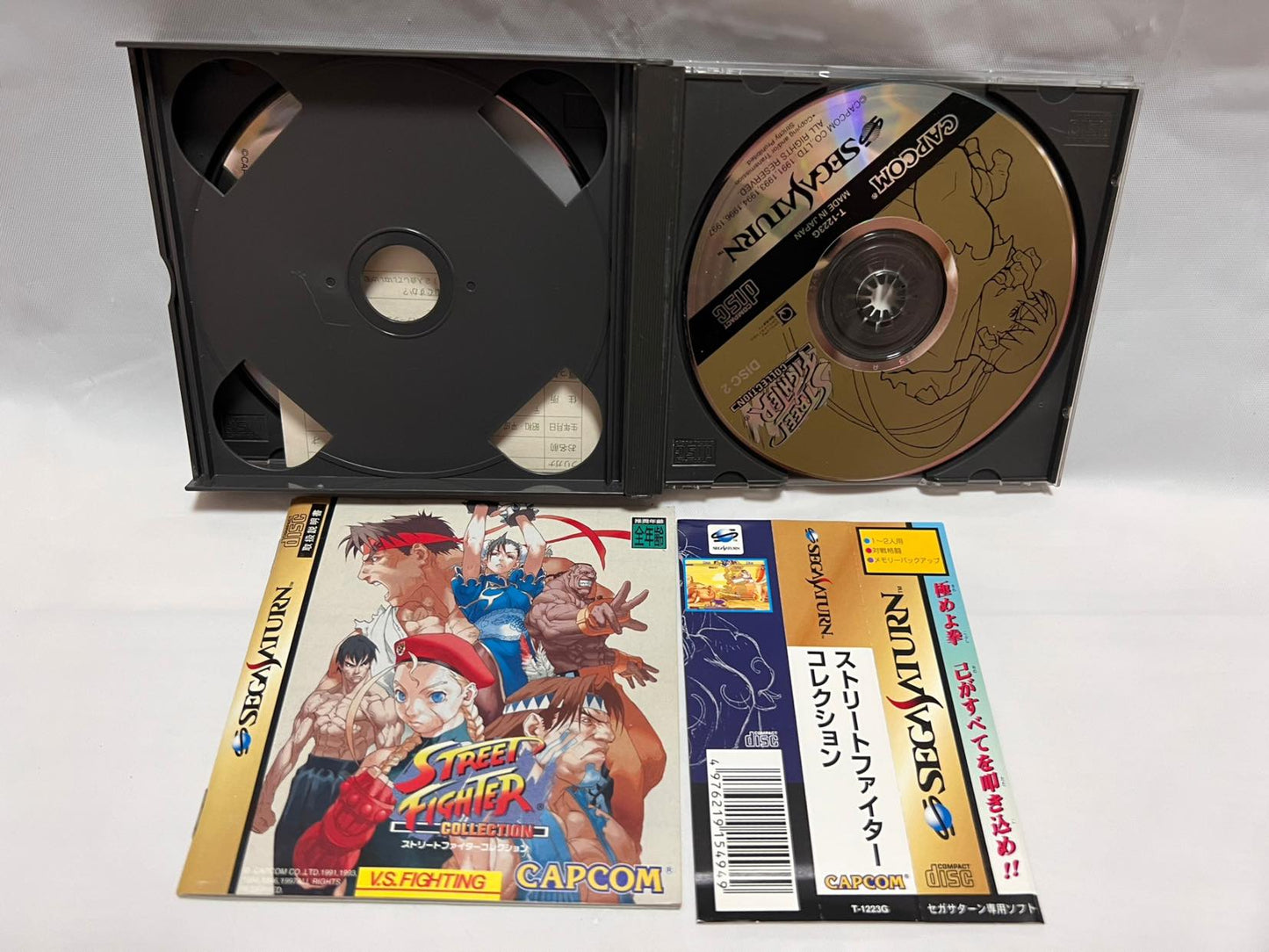 Whole sale Street Fighter Series SEGA Saturn Games set, Collection, ZERO-f1006-